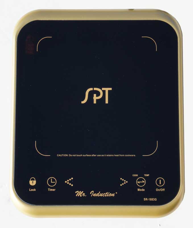 Picture of Sunpentown SR-1883G 1650W Induction Cooktop - Gold