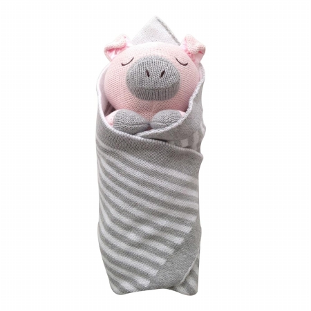 Picture of Little Acron S15T05 Penny The Pig Burrito Baby