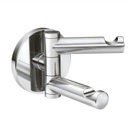 YB0402CH Align Robe Hook, Polished Chrome