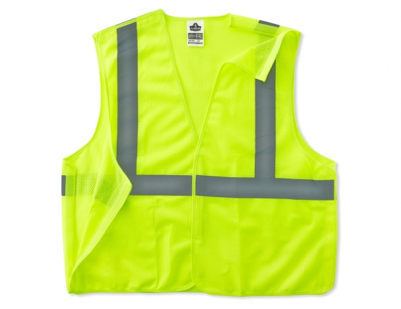 8215Ba Class 2 Breakaway Safety Vest - Lime - 2XL & 3XL - High Visibility