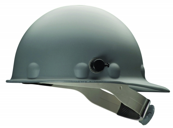 P2A Hard Hat Gray Ratchet With Quicklok