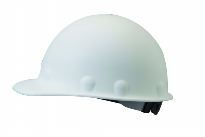 P2A Hard Hat White Ratchet