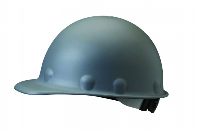 P2 Series Roughneck Hard Cap, SuperEight Ratchet, Gray