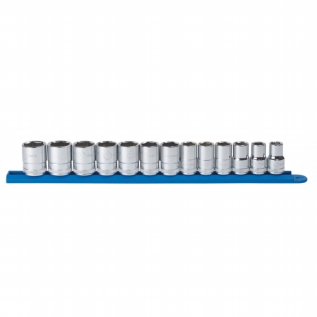 GEARWRENCH 13 Piece 1/2 Inch Drive 6 Point Standard Metric Socket Set - 80702