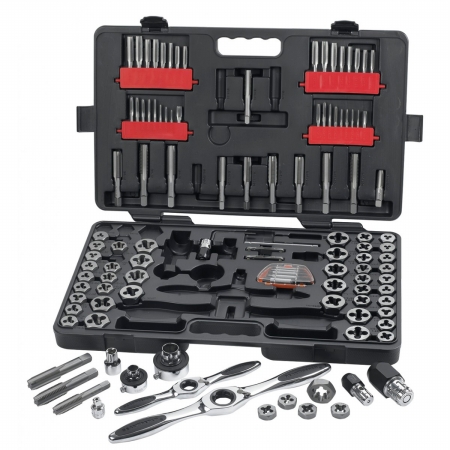 Picture of Gearwrench 329-82812 Ratcheting Tap and Die Drive Tool Set - SAE & Metric