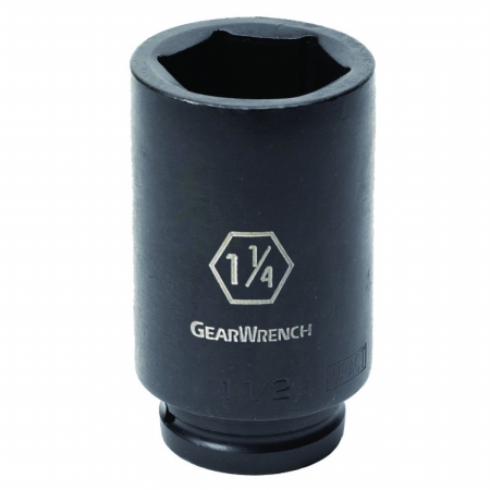 329-84869.75 in.Drive 6 Point Deep Impact Socket - 1.12 in.
