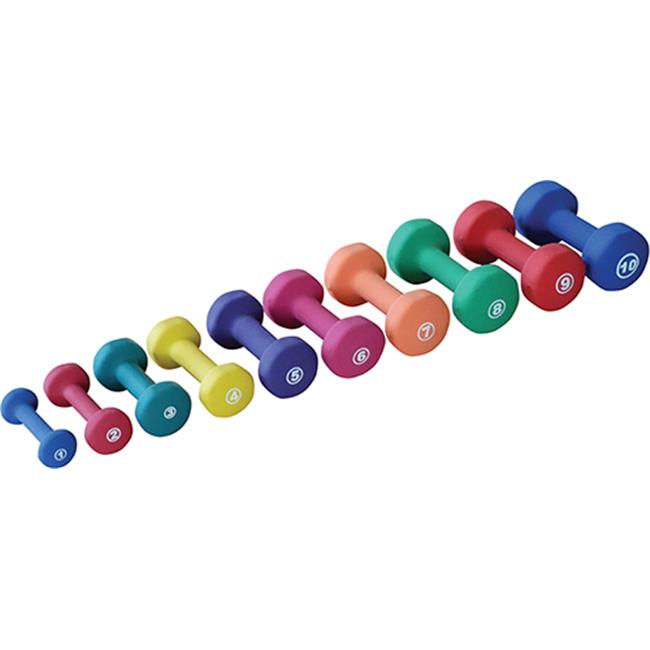 York Barbell 443107 Neoprene Fitbell- Pumpkin - 7 lbs