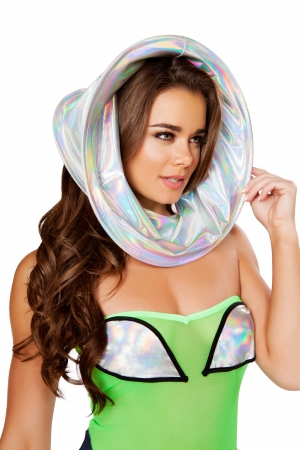 3270-Silver-O-S Wired Hood- Silver - One Size