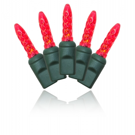 4 x 6 in. M5 Red Net String Light