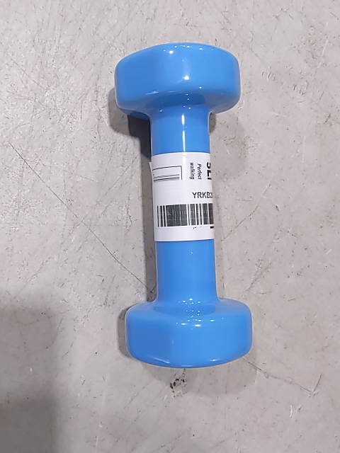 Vinyl Fitbell, Light Blue - 5 lbs