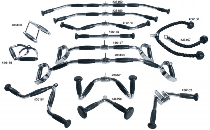 Revolving Lat Bar- 48 in.