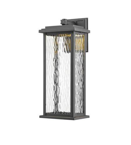 Picture of Artcraft Lighting AC9071BK 900 LED Sussex Black Outdoor Wall Mount&#44; 17 x 7 in.