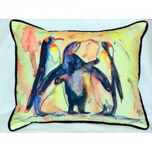 Interiors  Penguins Indoor & Outdoor Throw Pillow - 20 x 24 in.