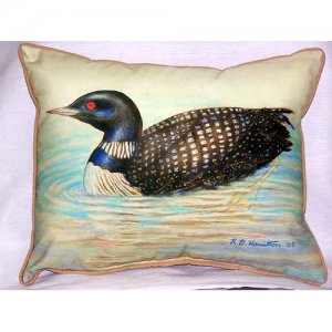 Loon Throw Pillow, 20 x 24 in.