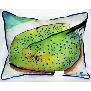 Stingray Throw Pillow- - 16 x 20 in.