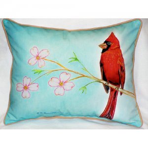 Interiors  Dicks Cardinal Throw Pillow 20 x 24 in.