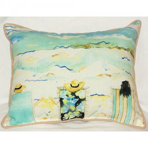 Bottoms Up Again Indoor & Outdoor Throw Pillow- 16 x 20 in.
