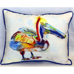Heathcliff Pelican Indoor & Outdoor Throw Pillow, 20 x 24 in.