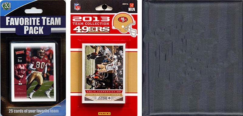 Picture of CandICollectables 201349ERSTSC NFL San Francisco 49ers Licensed 2013 Score Team Set & Favorite Player Trading Card Pack Plus Storage Album