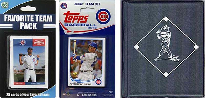 2013CUBSTSC MLB Chicago Cubs Licensed 2013 Topps Team Set & Favorite Player Trading Cards Plus Storage Album -  CandICollectables
