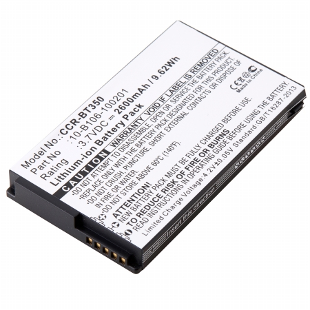 Picture of Dantona Industries CCR-BT350 Replacement Battery for Widefly 10-B106-100201