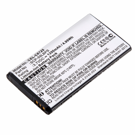 Picture of Dantona Industries CEL-C6725 Replacement Cell Phone Battery for Kyocera SCP-59LBPS