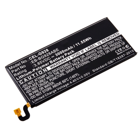 Picture of Dantona Industries CEL-G928 Replacement Cell Phone Battery for Samsung EB-BG928ABE
