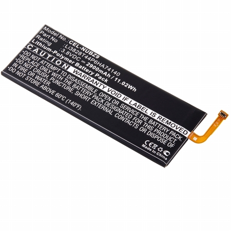Picture of Dantona Industries CEL-NUBZ9 Replacement Cell Phone Battery for ZTE LI3828T44P6HA74140