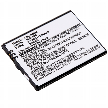 Picture of Dantona Industries CEL-P2050 Replacement Cell Phone Battery for Pantech PBR-40C