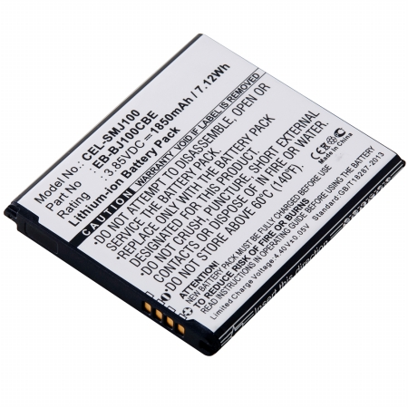 Picture of Dantona Industries CEL-SMJ100 Replacement Cell Phone Battery for Samsung EB-BJ100BCE