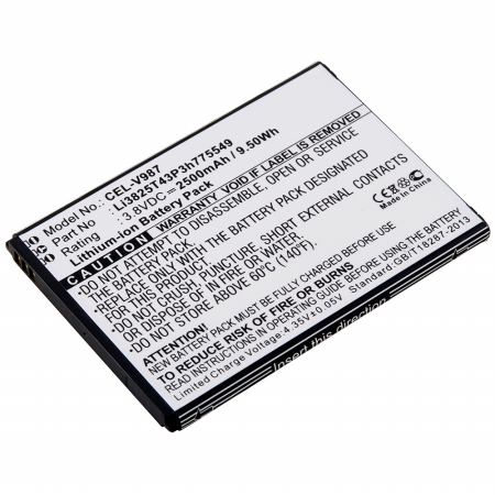 Picture of Dantona Industries CEL-V987 Replacement Cell Phone Battery for ZTE LI3825T43P3H775549