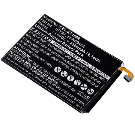 Picture of Dantona Industries CEL-XT1092 Replacement Cell Phone Battery for Motorola EY30