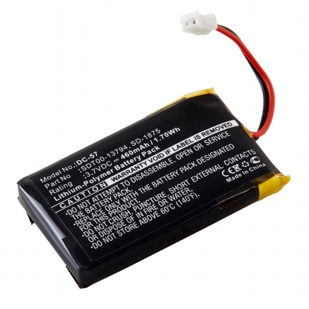 Picture of Dantona Industries DC-57 Replacement Battery for Remote Beeper Transmitter SportDOG SDT00-13794