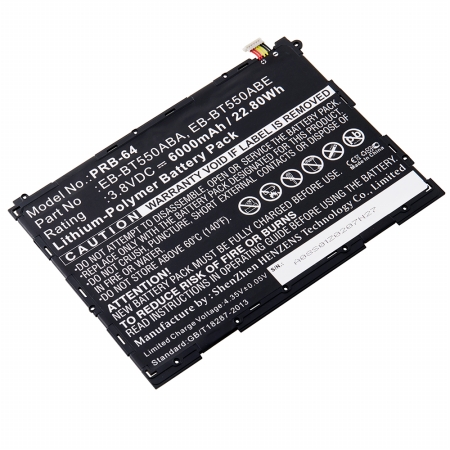 Picture of Dantona Industries PRB-64 Replacement Battery for Samsung EB-BT550ABA