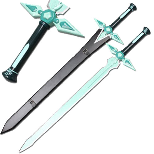 Picture of EdgeWork Imports HK-026-2 Sword Art Online Kirito Kirigaya Dark Repulser Sword with Scabbard