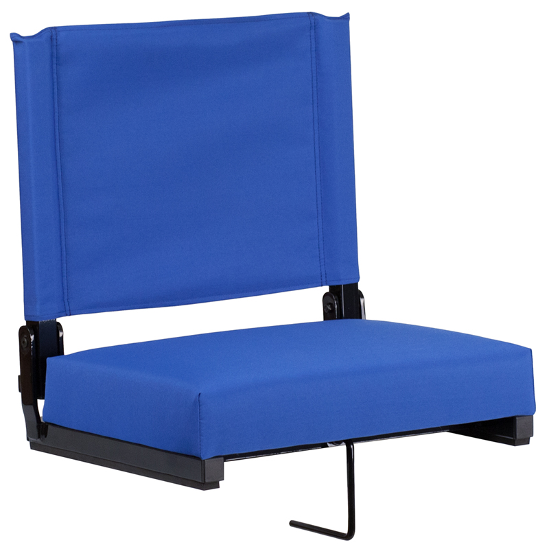 Game Day Ultra-Padded Seat- Blue - 18 x 18 x 14 in.