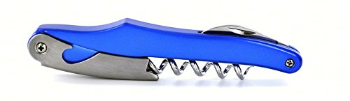 Picture of Farfalli FAR0109MTBLUE Dolphin Metallized Corkscrew&#44; Blue