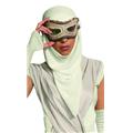 Rubies Costumes 244394 Star Wars Episode VII - Rey Adult Eye Mask with Hood, One Size Rubies Costumes 244394 Star Wars Episode VII - Rey Adult Eye Mask with Hood, One Size