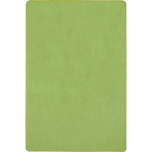 Just Kidding Classroom Rectangle Rug Lime Green - 12 x 6 in.