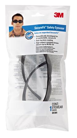 Picture of 3M SF201-PV6 Tinted Secure Fit Safety Eyewear