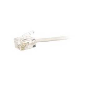 Picture of Black Point Products BT-055-WHITE 4 Wire White Telephone Line Cord&#44; 3 ft.
