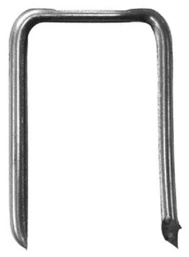 GB 450 Count Graphite Metallic Steel Staples- 1.25 x 0.56 in.