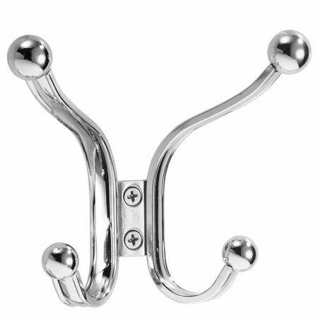 InterDesign 53570 York Lyra Quad Hook, Chrome