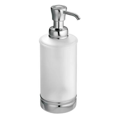 InterDesign 43387 Frosted York Soap Pump