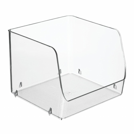 Picture of InterDesign 65370 Clear Stackable Organizer Bin- Extra Large