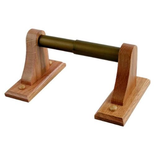 Oak Toilet Paper Holder