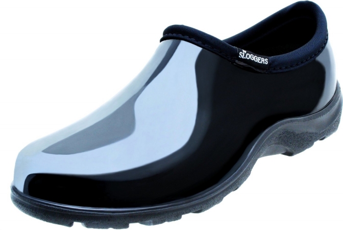 5100BK07 Size 7 Black Garden Shoe