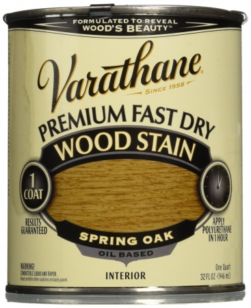 Picture of Varathane 262004 1 Quart Spring Oak Fast Dry Wood Stain