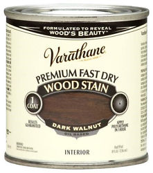 Picture of Varathane 262025 1-2 Pint Dark Walnut Fast Dry Wood Stain
