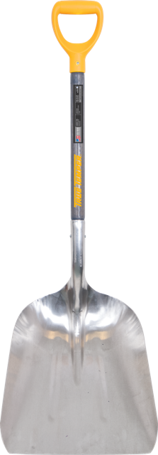 Aluminum Scoop with D-Handle- 46 in.